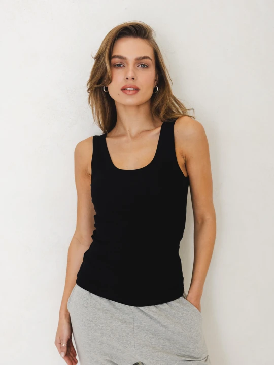 Zdjęcie produktu TOP PAM CZARNY S - Flawless