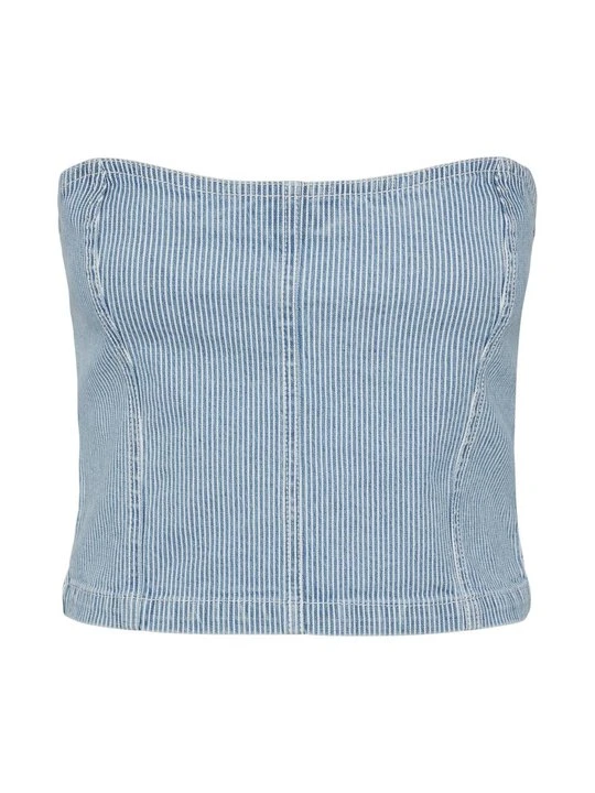 Zdjęcie produktu Top Pieces jasnoniebieski denim