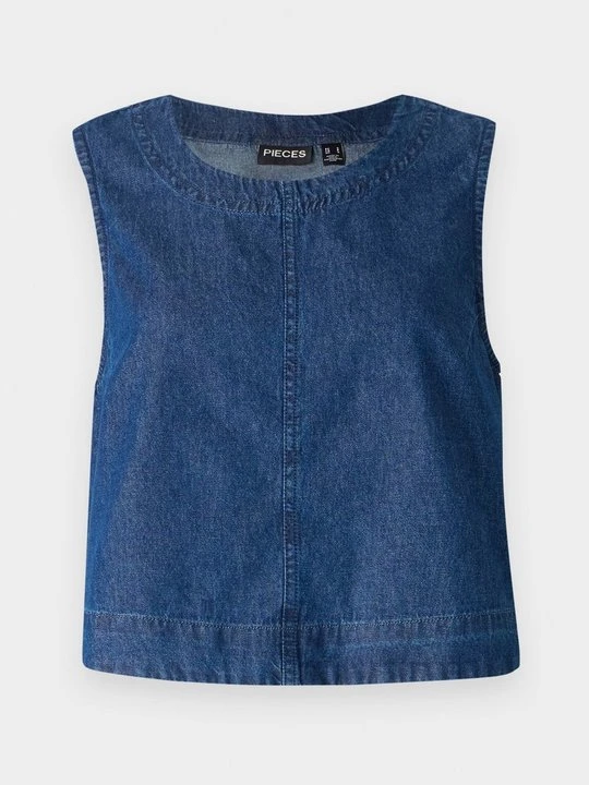 Zdjęcie produktu Top Pieces niebieski denim