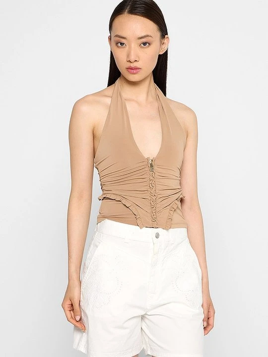 Zdjęcie produktu Top Pinko beżowy