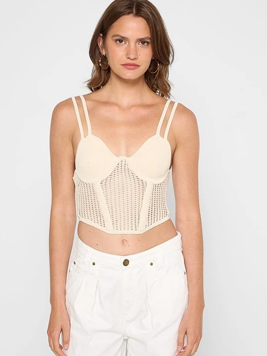 Zdjęcie produktu Top Pinko beżowy