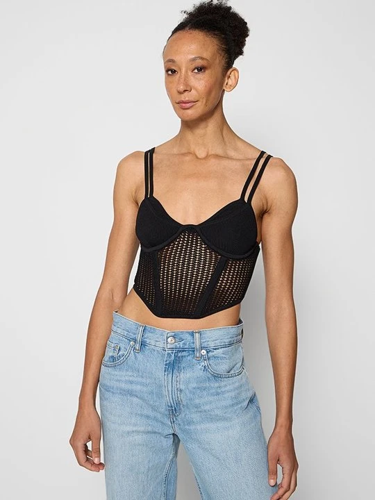 Zdjęcie produktu Top Pinko czarny