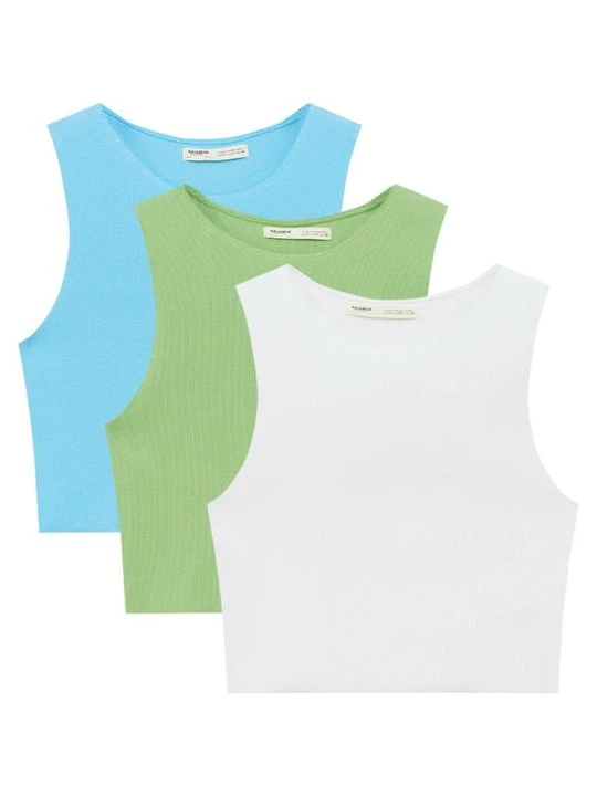 Zdjęcie produktu Top PULL&BEAR zielony