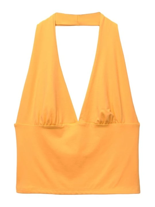 Zdjęcie produktu Top PULL&BEAR pomarańczowy