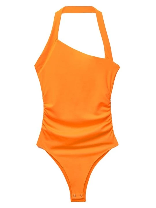 Zdjęcie produktu Top PULL&BEAR pomarańczowy