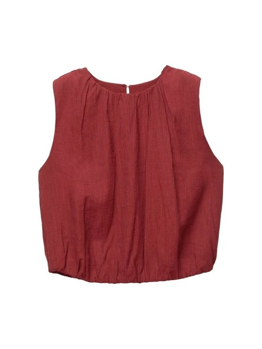 Zdjęcie produktu Top PULL&BEAR ciemnoczerwony