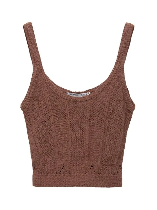 Zdjęcie produktu Top PULL&BEAR brązowy