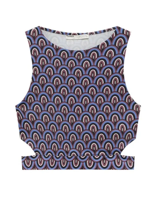 Zdjęcie produktu Top PULL&BEAR ciemnoczerwony