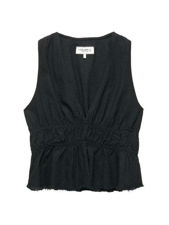 Zdjęcie produktu Top PULL&BEAR czarny