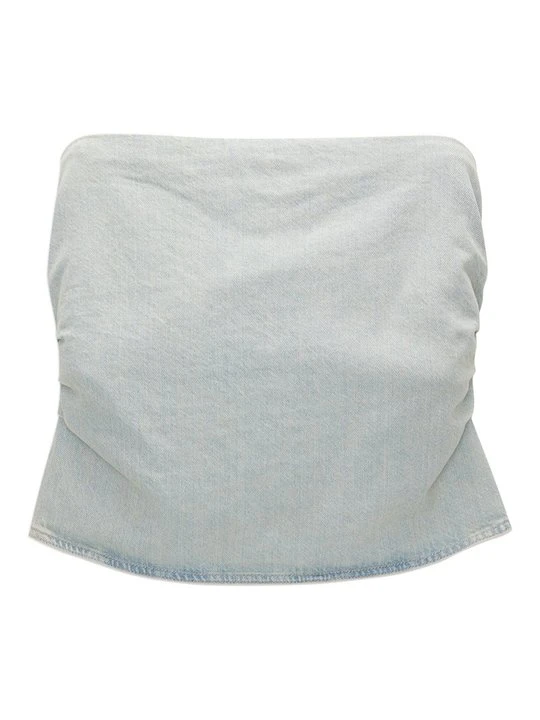 Zdjęcie produktu Top PULL&BEAR niebieski denim