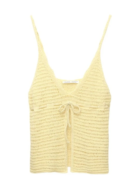 Zdjęcie produktu Top PULL&BEAR żółty