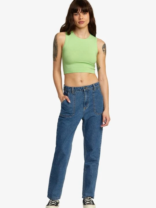 Zdjęcie produktu Top RVCA zielony melanż