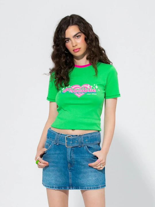 Zdjęcie produktu Top slim fit precious Local Heroes Zielony
