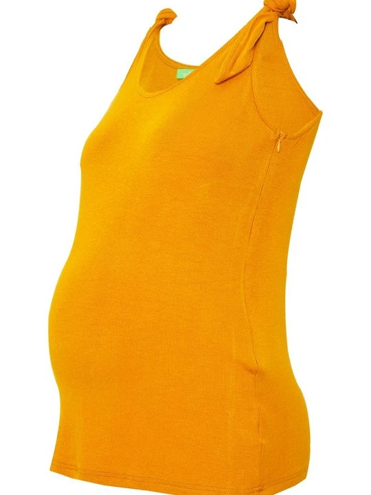 Zdjęcie produktu Top Spring Maternity czerwony metalik