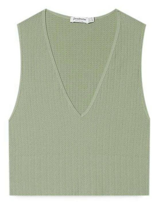 Zdjęcie produktu Top Stradivarius khaki