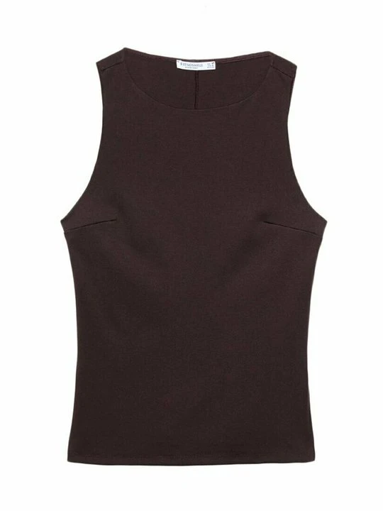 Zdjęcie produktu Top Stradivarius ciemnobrązowy