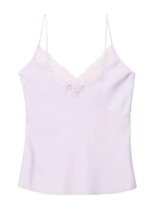 Zdjęcie produktu Top Stradivarius fioletowy melanż