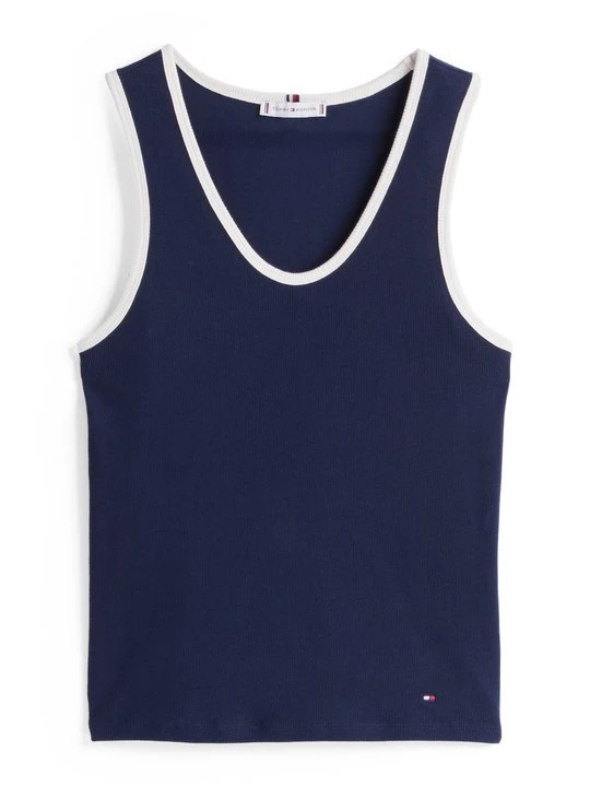 Zdjęcie produktu Top Tommy Hilfiger granatowy
