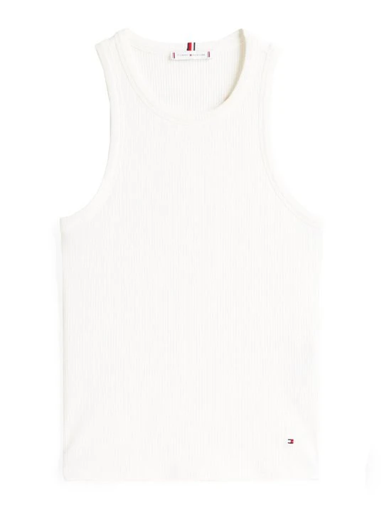 Zdjęcie produktu Top Tommy Hilfiger mleczny