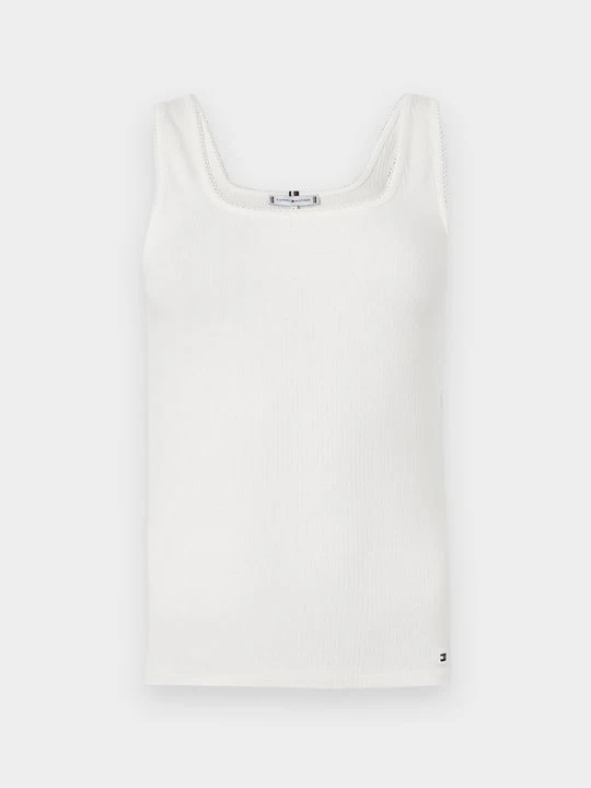 Zdjęcie produktu Top Tommy Hilfiger mleczny