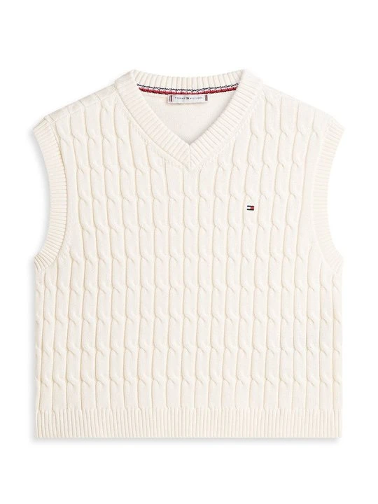 Zdjęcie produktu Top Tommy Hilfiger mleczny