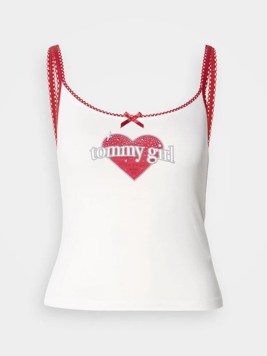 Zdjęcie produktu Top Tommy Jeans mleczny