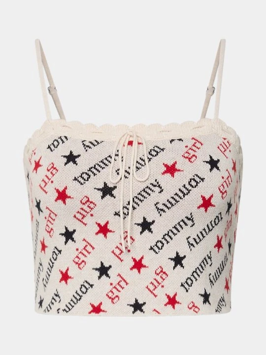 Zdjęcie produktu Top Tommy Jeans czerwony