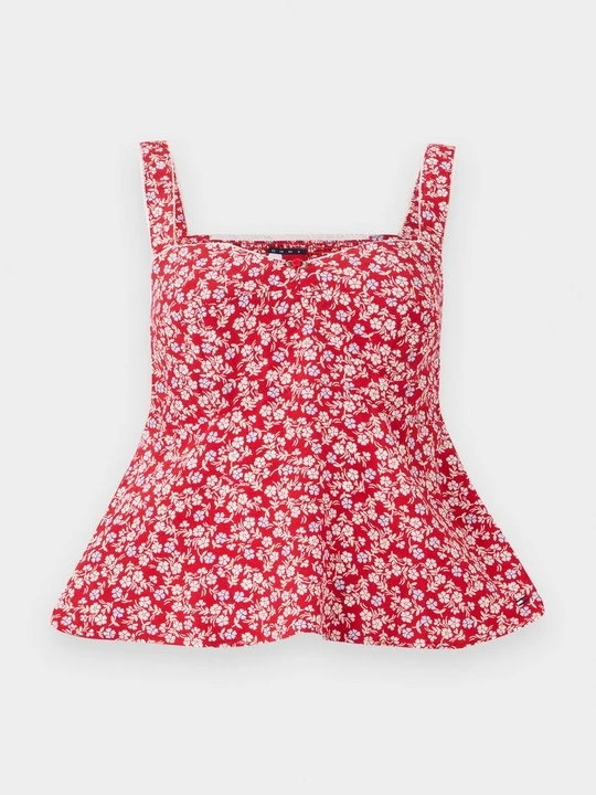 Zdjęcie produktu Top Tommy Jeans czerwony