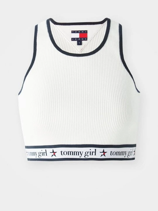 Zdjęcie produktu Top Tommy Jeans mleczny