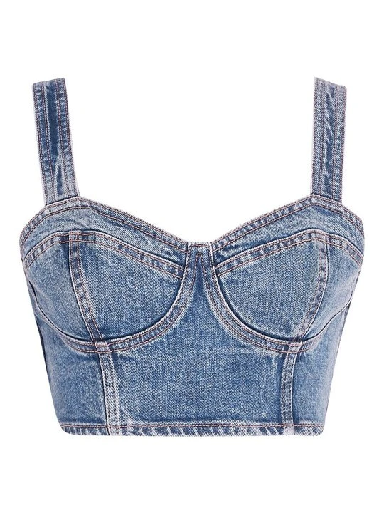 Zdjęcie produktu Top Tommy Jeans niebieski