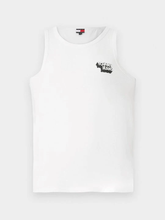 Zdjęcie produktu Top Tommy Jeans mleczny