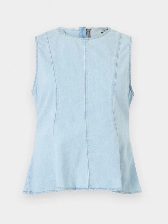 Zdjęcie produktu Top Topshop jasnoniebieski denim