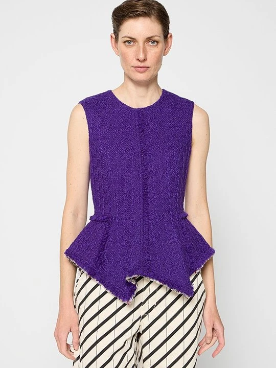 Zdjęcie produktu Top Tory Burch fioletowy