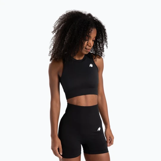 Zdjęcie produktu Top treningowy damski Gorilla Wear Olivia Crop black