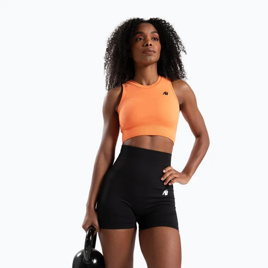 Zdjęcie produktu Top treningowy damski Gorilla Wear Olivia Crop orange