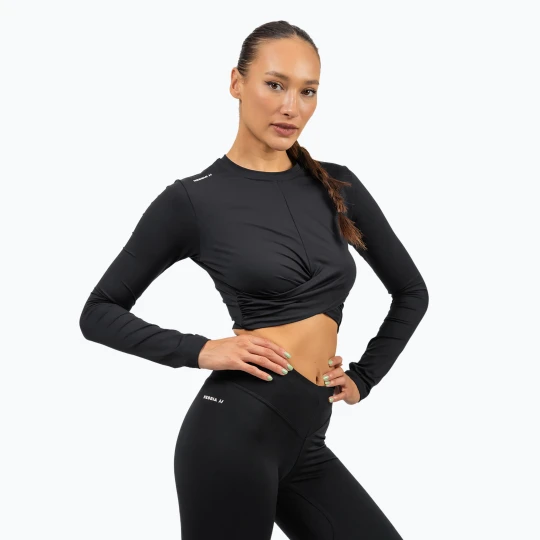 Zdjęcie produktu Top treningowy damski NEBBIA Elevated black