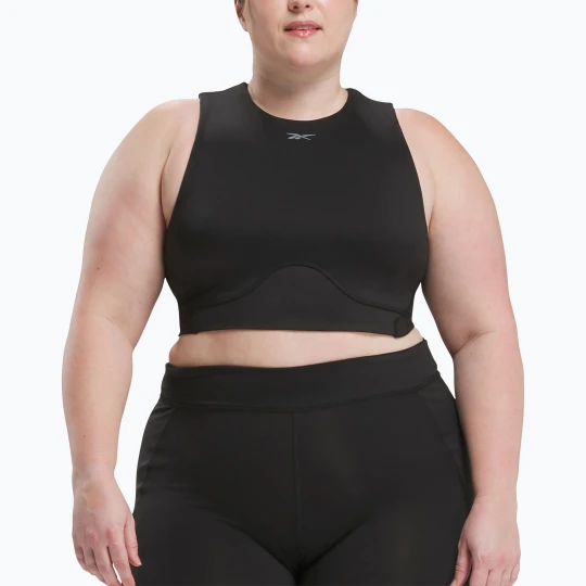 Zdjęcie produktu Top treningowy damski Reebok Lux Contour Crop In black
