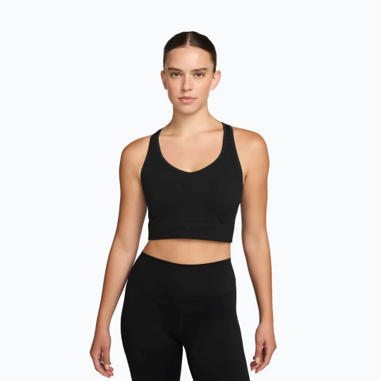 Zdjęcie produktu Top treningowy Nike Pro Seamless Dri-Fit Cropped black