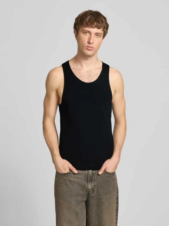 Zdjęcie produktu Top typu tank o kroju regular fit z mieszanki wiskozy model 'CHRIS' Only & Sons Czarny