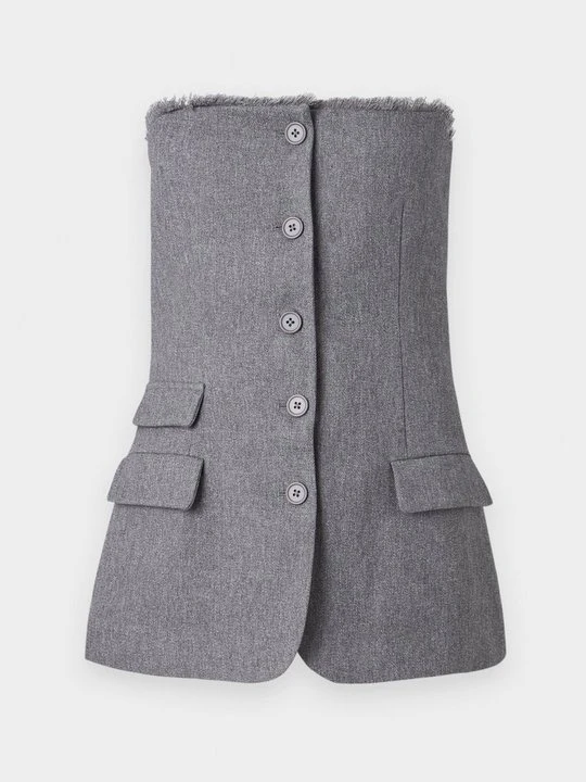 Zdjęcie produktu Top Vero Moda szary