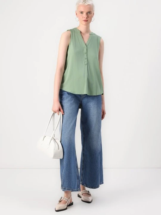 Zdjęcie produktu Top Vero Moda zielony