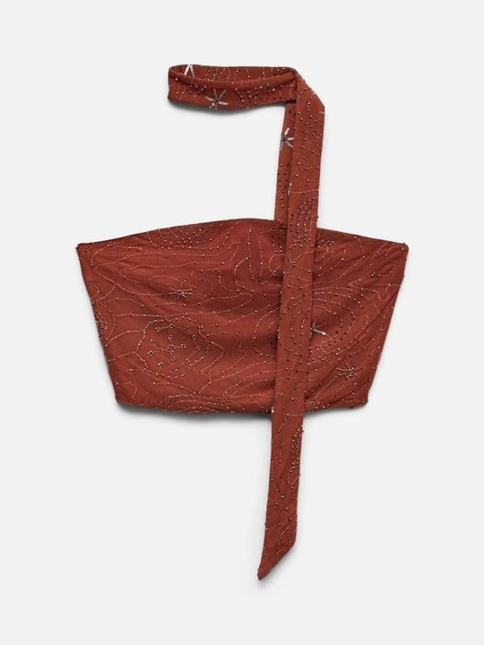 Zdjęcie produktu Top Vero Moda brązowy