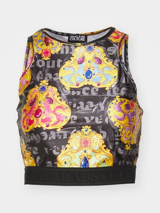 Zdjęcie produktu Top Versace Jeans Couture czarny