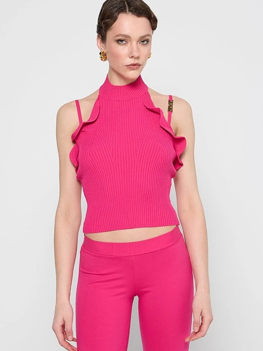 Zdjęcie produktu Top Versace Jeans Couture różowy