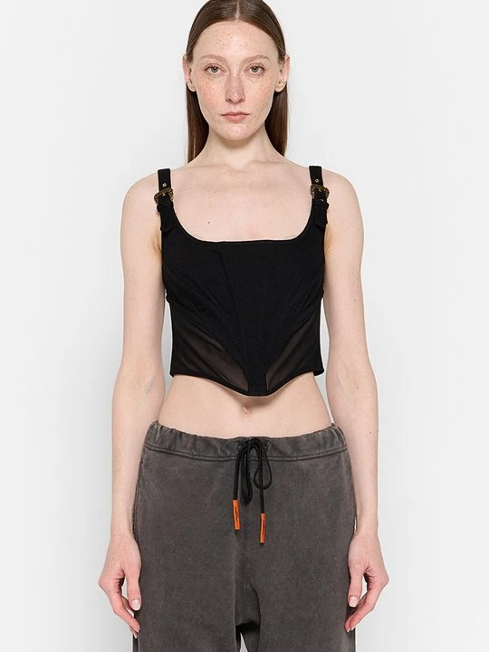 Zdjęcie produktu Top Versace Jeans Couture czarny