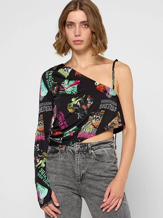 Zdjęcie produktu Top Versace Jeans Couture czarny