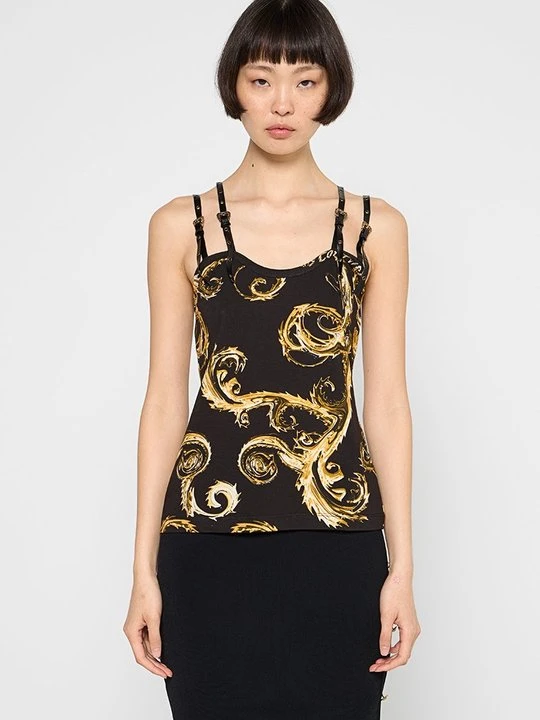 Zdjęcie produktu Top Versace Jeans Couture czarny