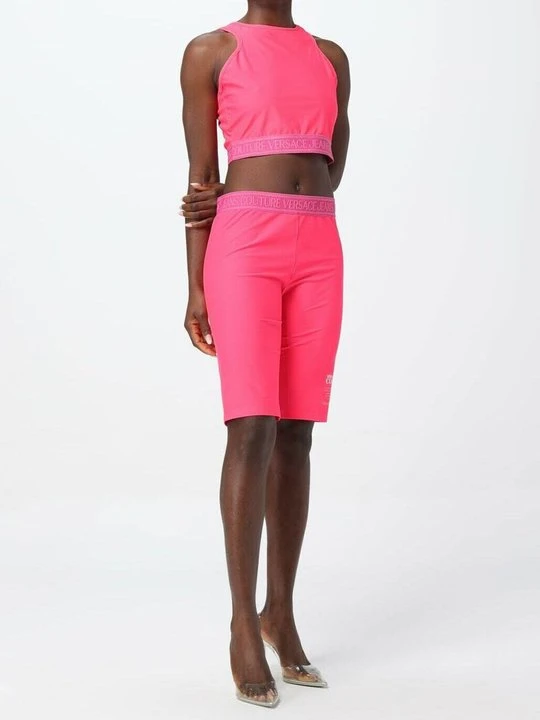Zdjęcie produktu Top Versace Jeans Couture różowy neon