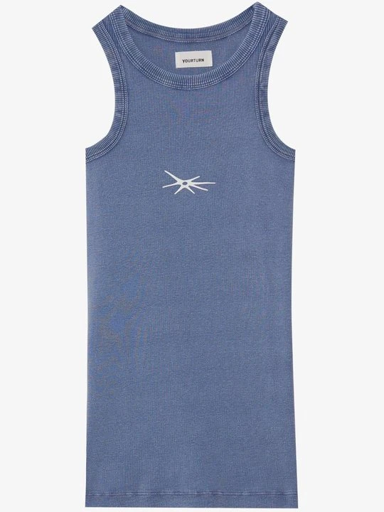 Zdjęcie produktu Top YOURTURN By Zalando niebieski