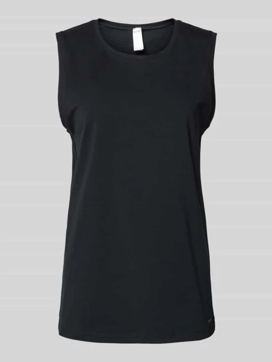 Zdjęcie produktu Top z detalem z logo SKINY Czarny